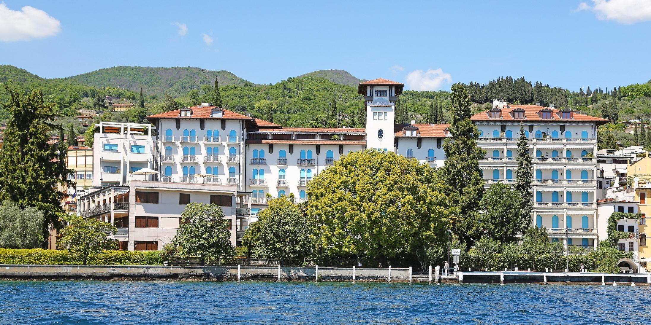 Hotel Savoy Palace Gardone Riviera Exterior photo