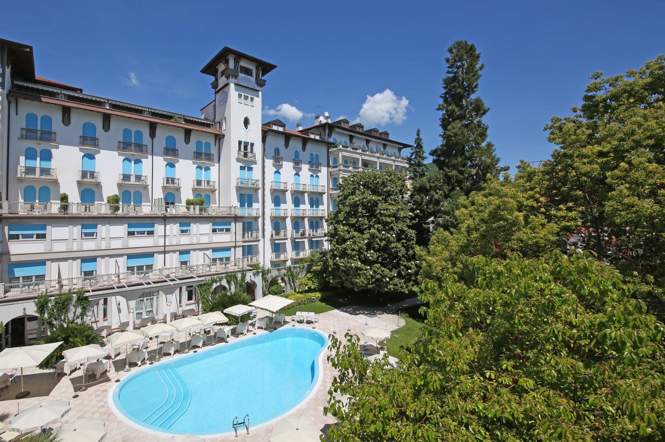 Hotel Savoy Palace Gardone Riviera Exterior photo
