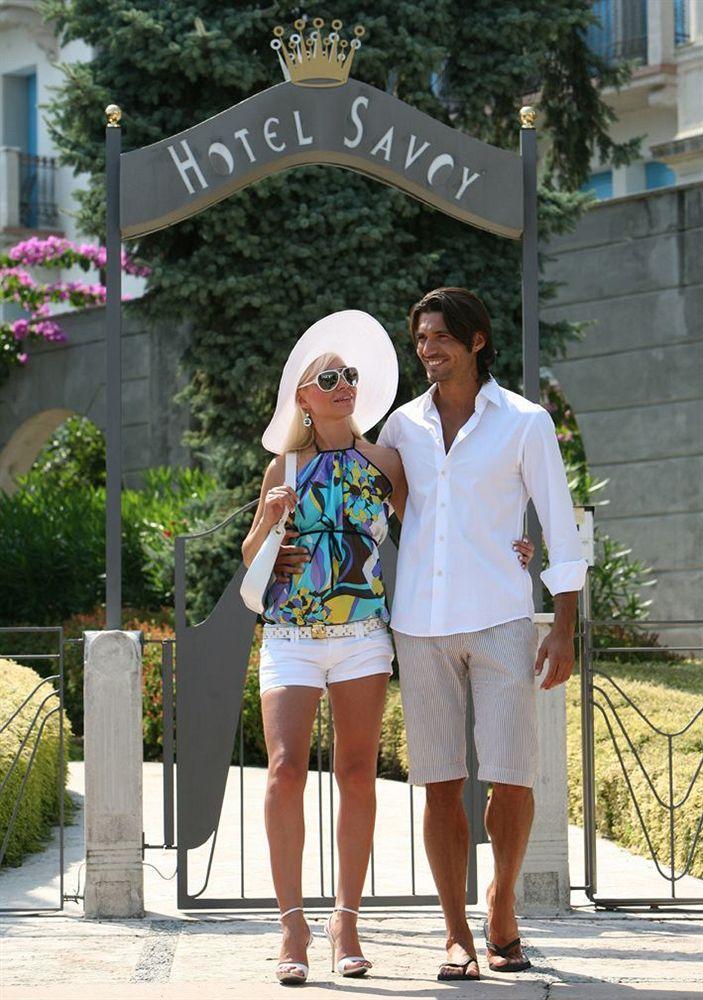 Hotel Savoy Palace Gardone Riviera Exterior photo